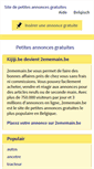 Mobile Screenshot of kijiji.be